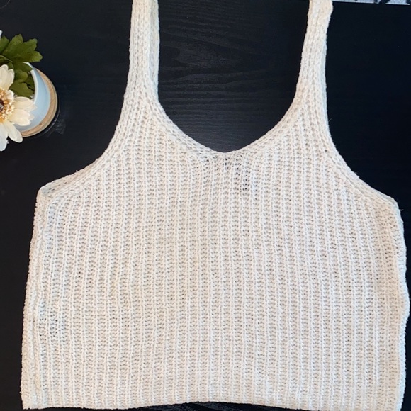 Moon & Madison Swim Cover Crop Top - Picture 2 of 3